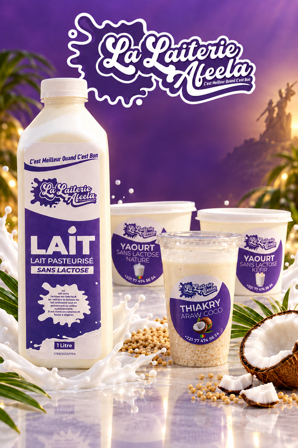 La gamme La Laiterie Afeela